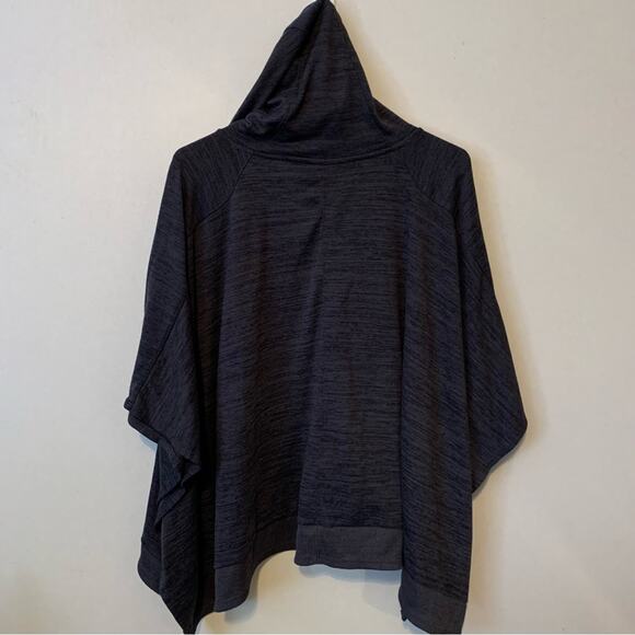 Athleta Techie Sweat Blissful Hoodie Poncho 721575 - Picture 6 of 7
